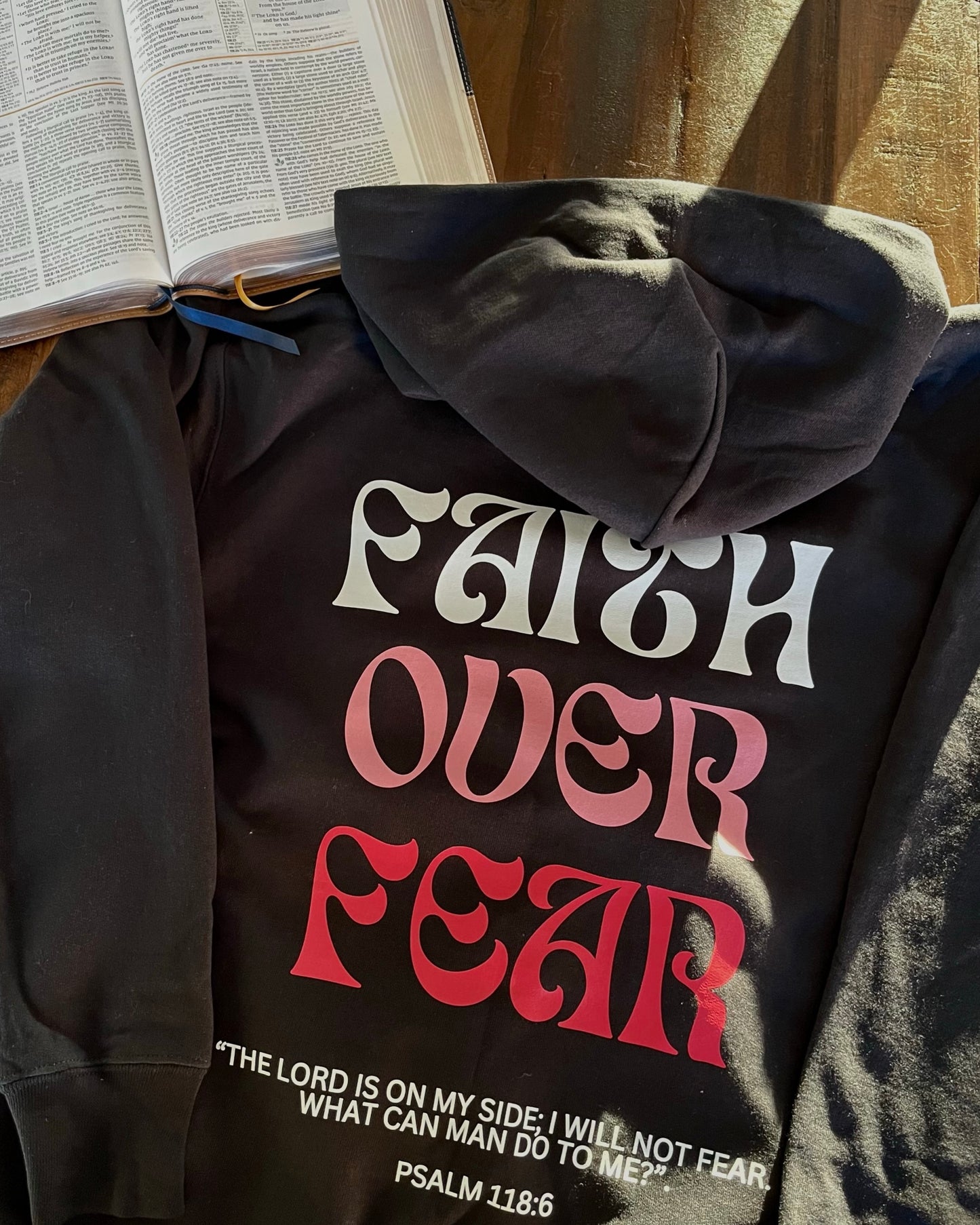 Toddler "FAITH OVER FEAR" Hoodie