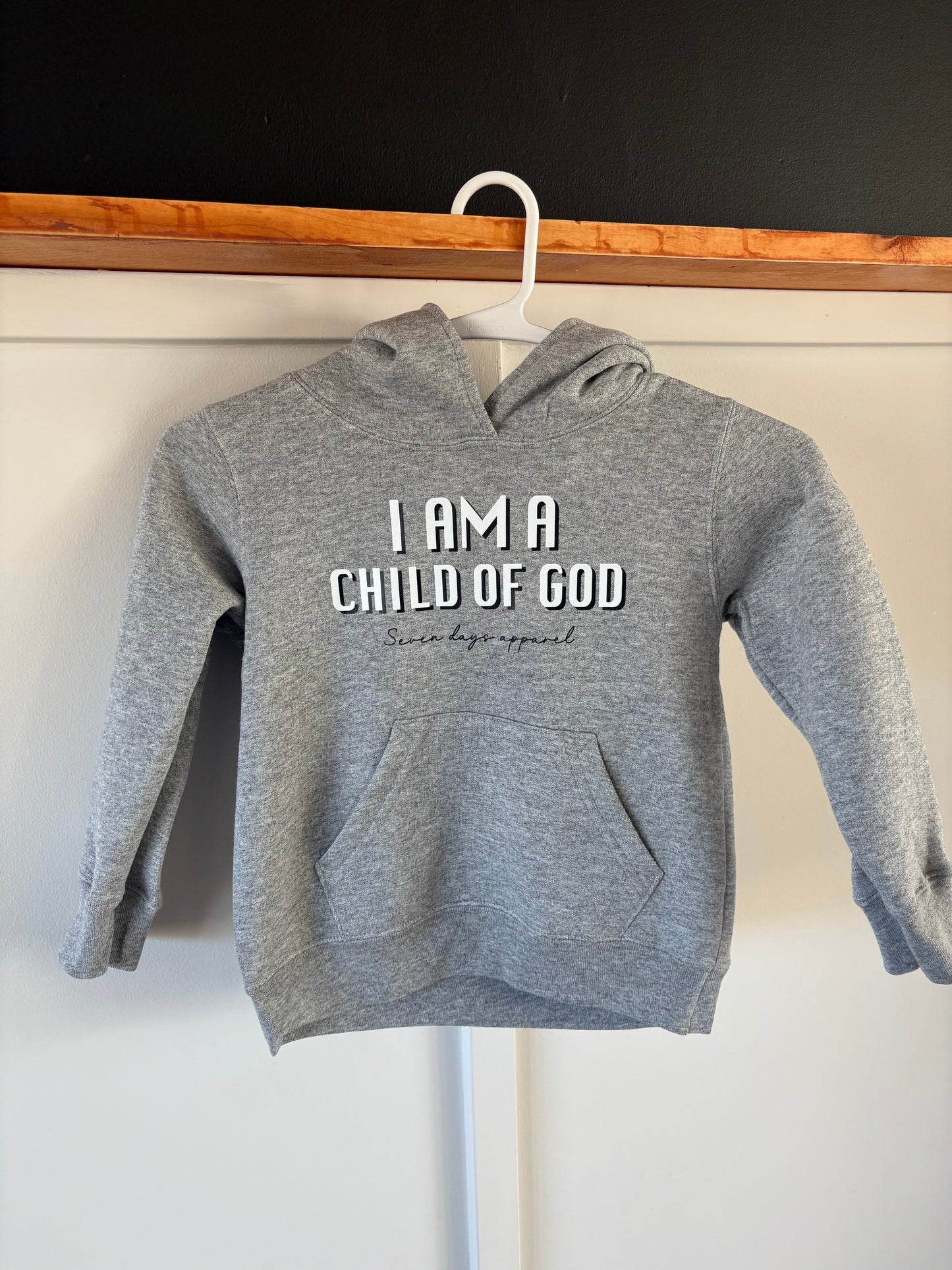 Toddler Hoodie “I AM A CHILD OF GOD”