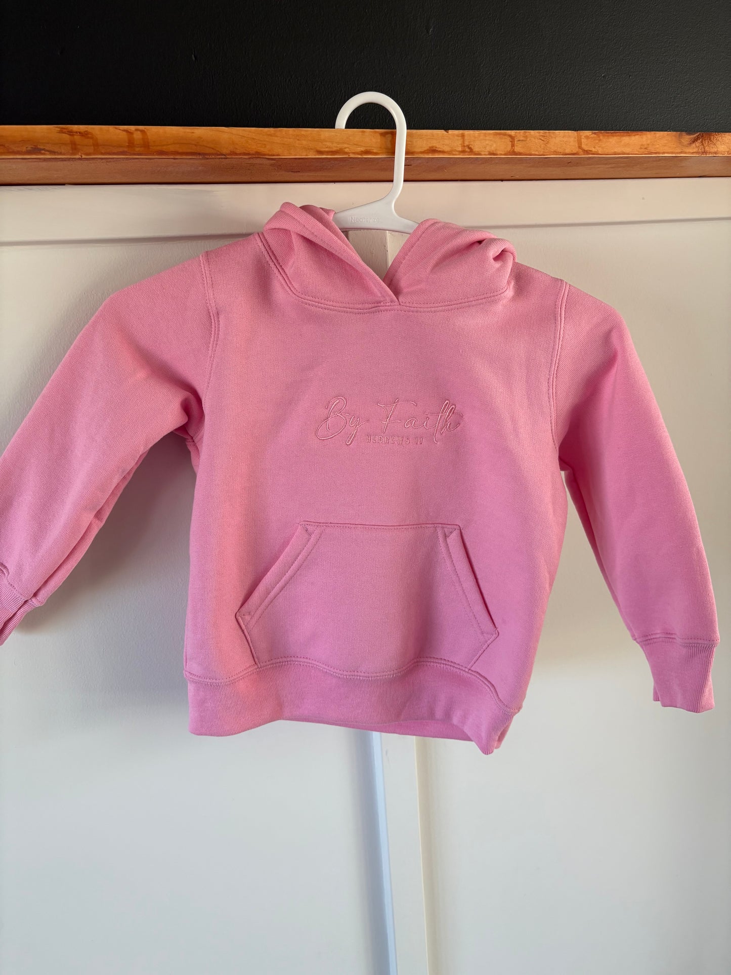 Toddler Hoodie “By Faith”