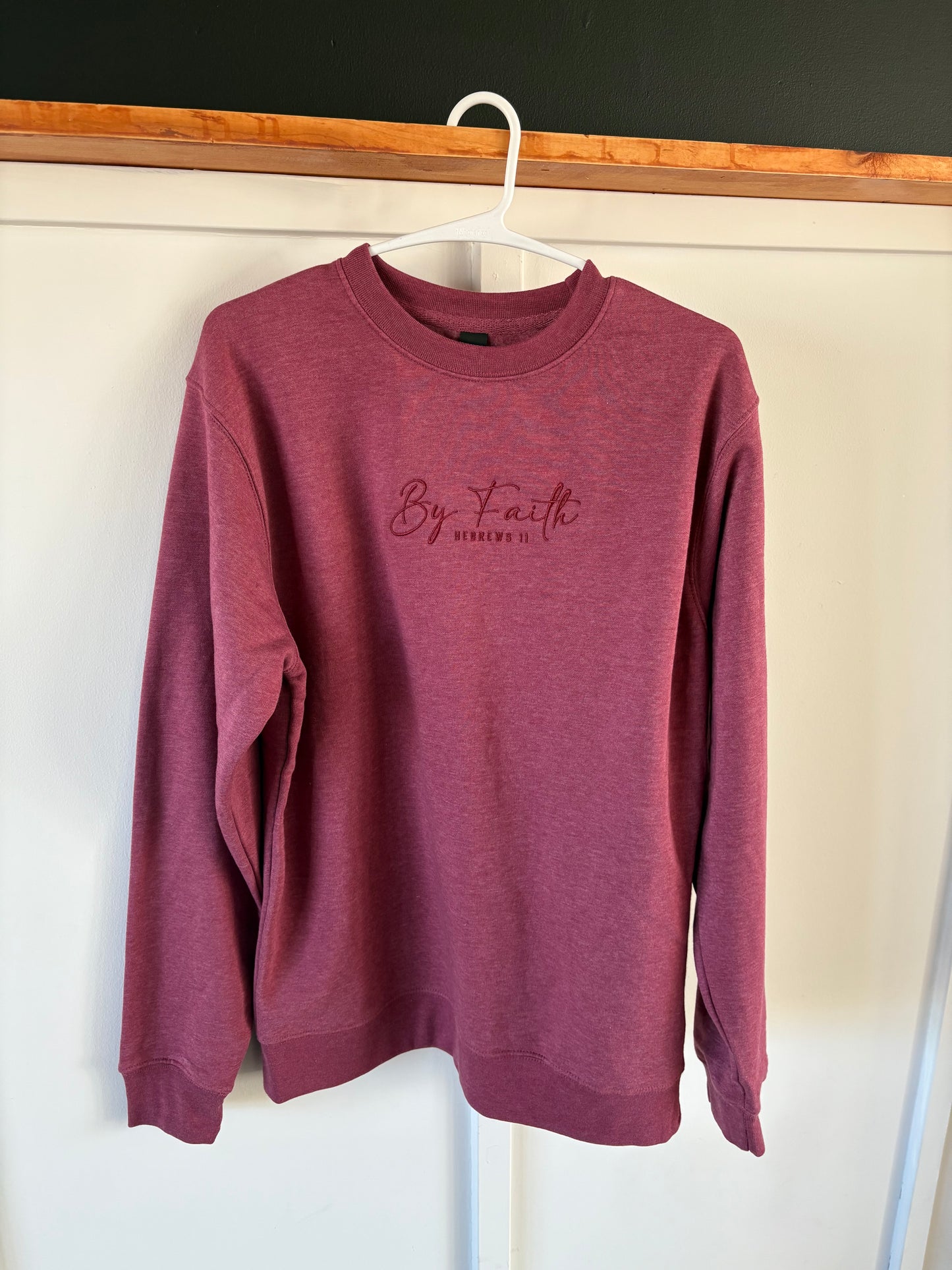 Adult Sweatshirt “By Faith”