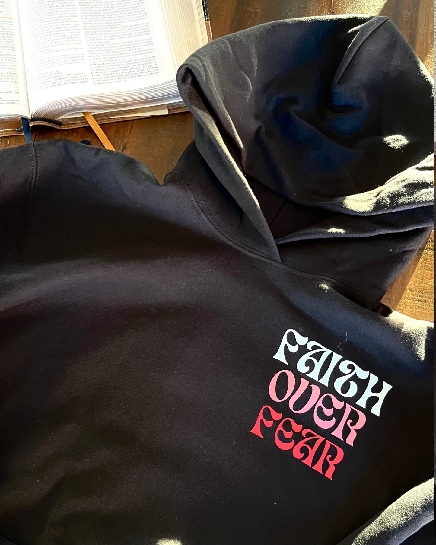 Toddler "FAITH OVER FEAR" Hoodie