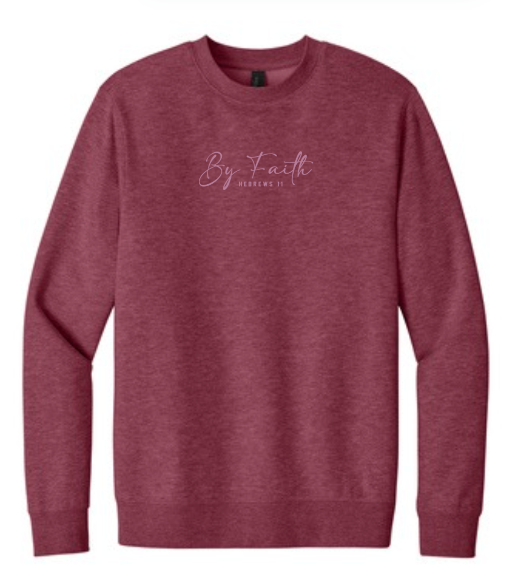 Adult Sweatshirt “By Faith”