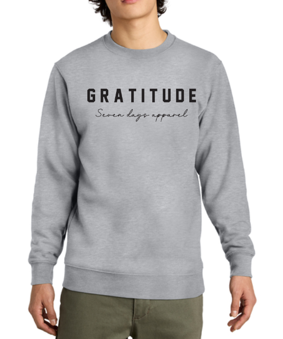 Adult Sweatshirt “GRATITUDE”