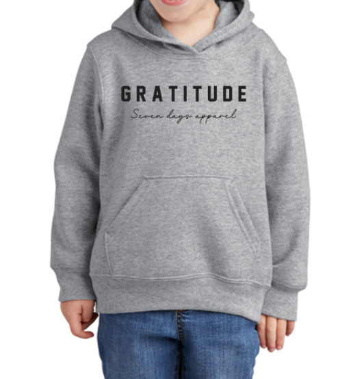 Toddler Hoodie “GRATITUDE”
