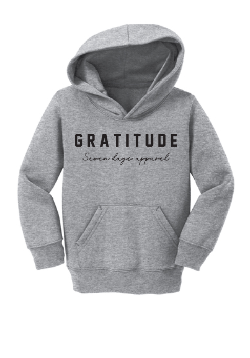 Toddler Hoodie “GRATITUDE”