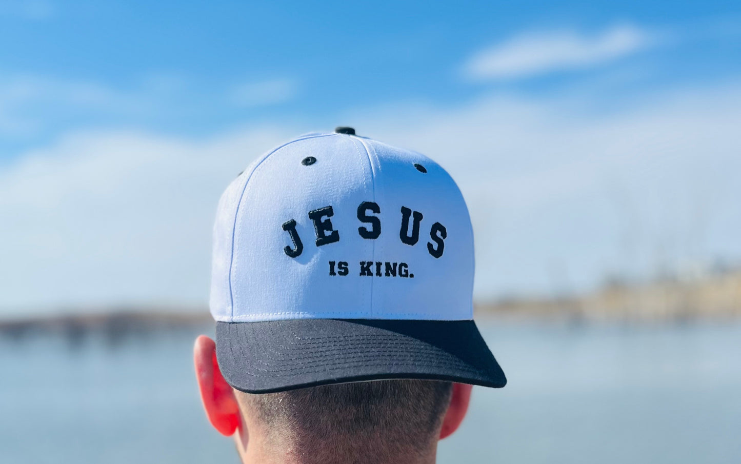 “JESUS IS KING.” Hat