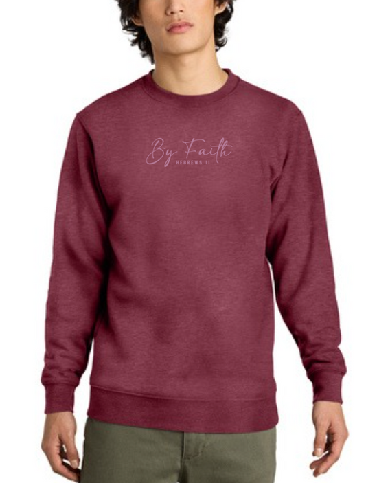 Adult Sweatshirt “By Faith”