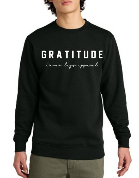 Adult Sweatshirt “GRATITUDE”