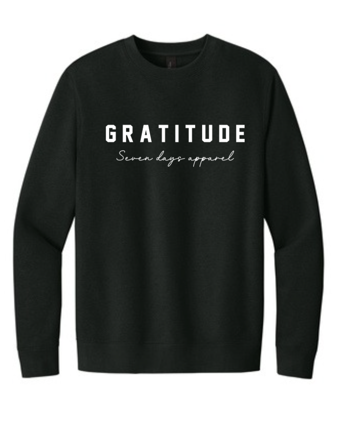 Adult Sweatshirt “GRATITUDE”