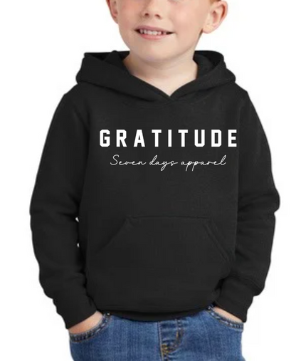 Toddler Hoodie “GRATITUDE”