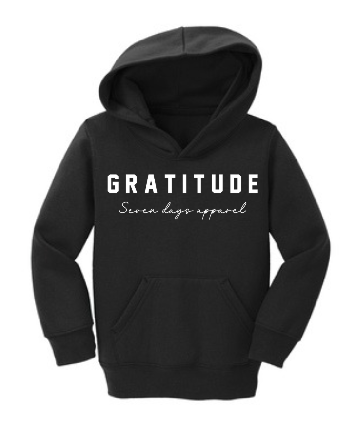 Toddler Hoodie “GRATITUDE”