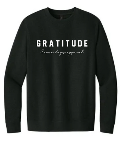 Youth Sweatshirt “GRATITUDE” - Black