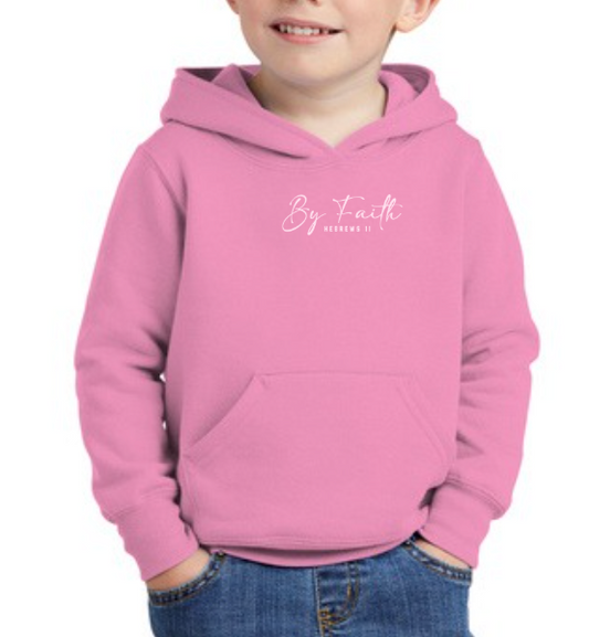 Toddler Hoodie “By Faith”